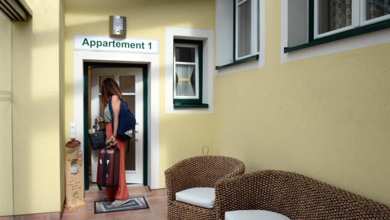 Appartement Eingang, &copy; Regina Petric