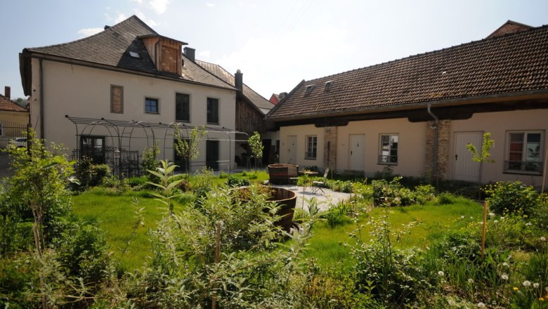 Romantischer Innenhof, &copy; Franz B&ouml;ck