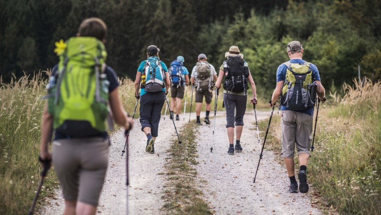 Wanderer in Bergern, &copy; Daniela Matejschek