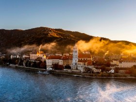 Blick auf Dürnstein, © Wachau-Nibelungengau-Kremstal