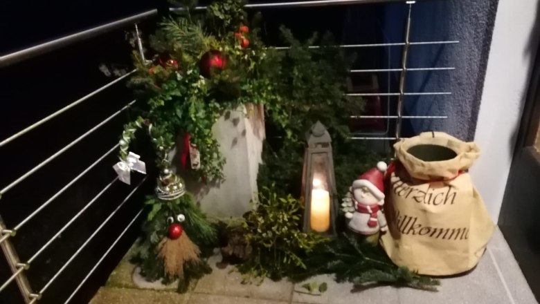 Weihnachtsstimmung bei den Steiners, &copy; Gertrude Steiner