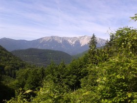 Blick von der Kaiserbenwiese zum Schneeberg, &copy; Wiener Alpen in Nieder&ouml;sterreich - Schneeberg Hohe Wand