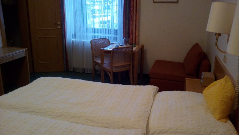 Doppelzimmer, © Hotel zum Goldenen Hirschen