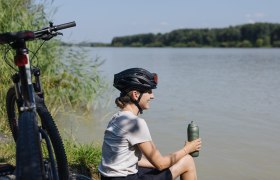 Rast neben der Donau bei Thei&szlig;, &copy; Donau N&Ouml;/Mara Hohla