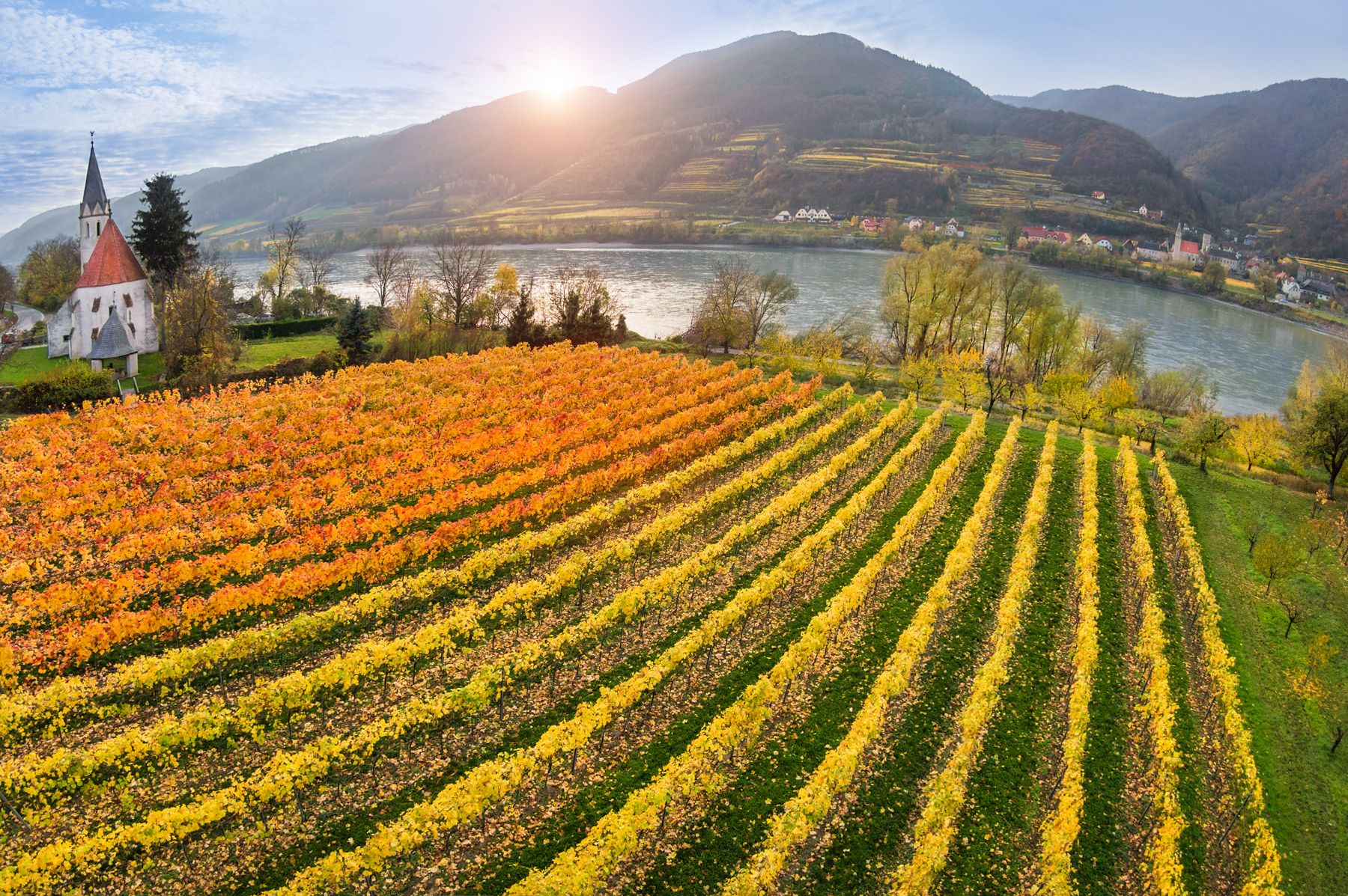 St. Johann im Mauerthale im Herbst