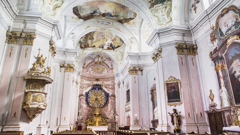 Wallfahrtskirche Maria Langegg Innenansicht, &copy; Daniela Matejschek