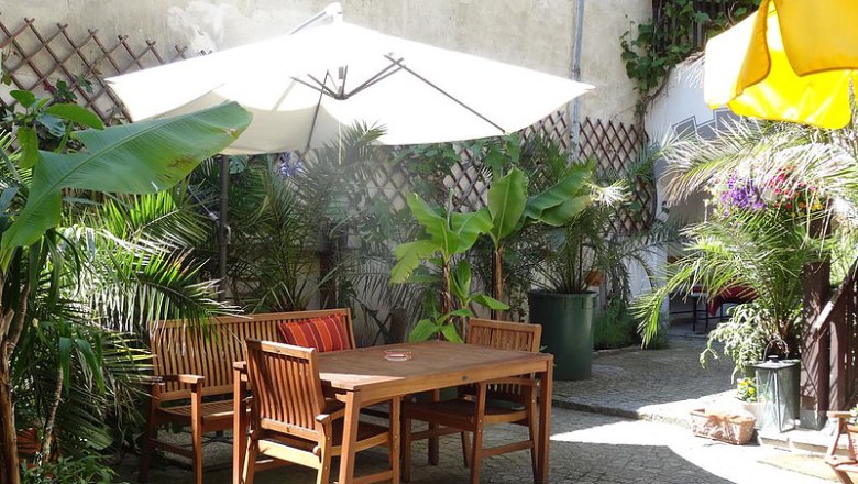 Sitzecke im mediterranem Garten, © Ferdinand Stasny Sitzecke im mediterranem Garten, © Ferdinand Stasny