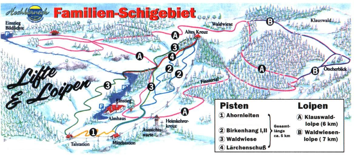 Pisten- & Loipenplan