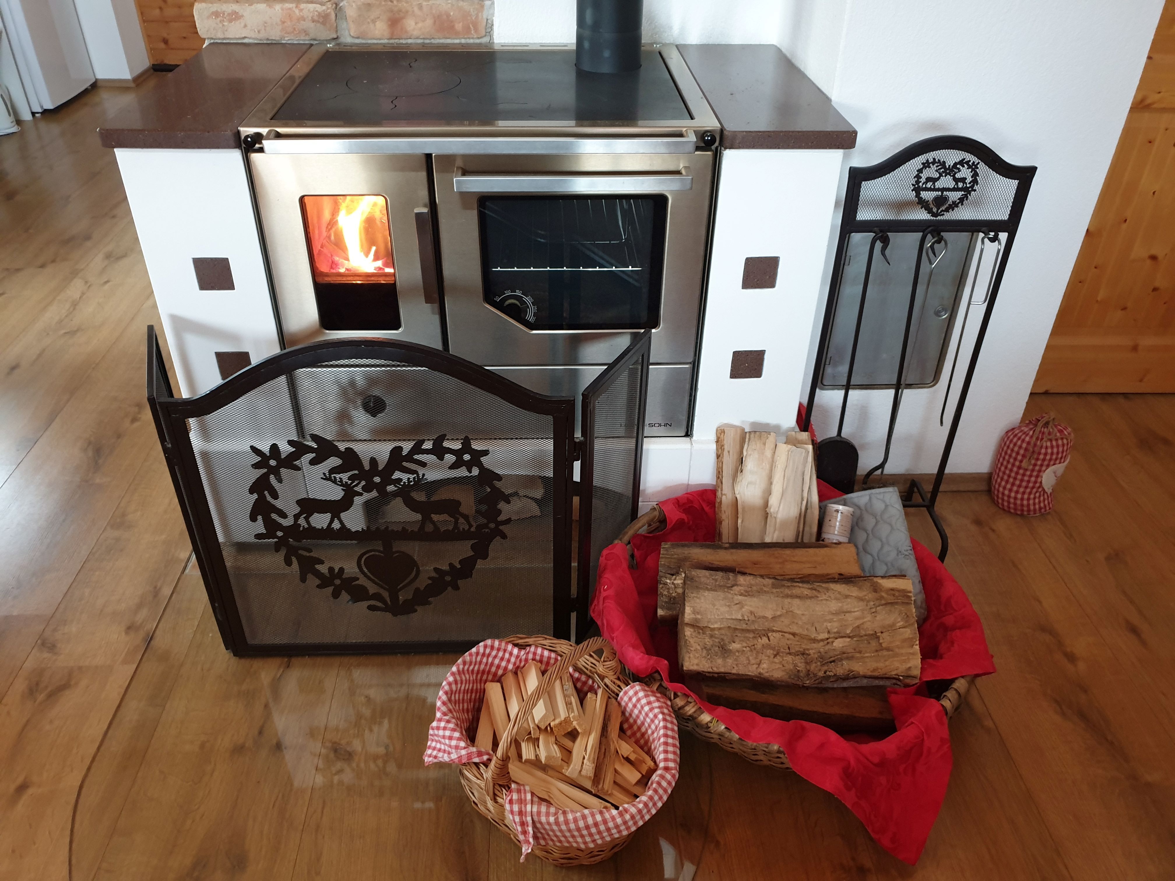 Holzofen Wohnzimmer