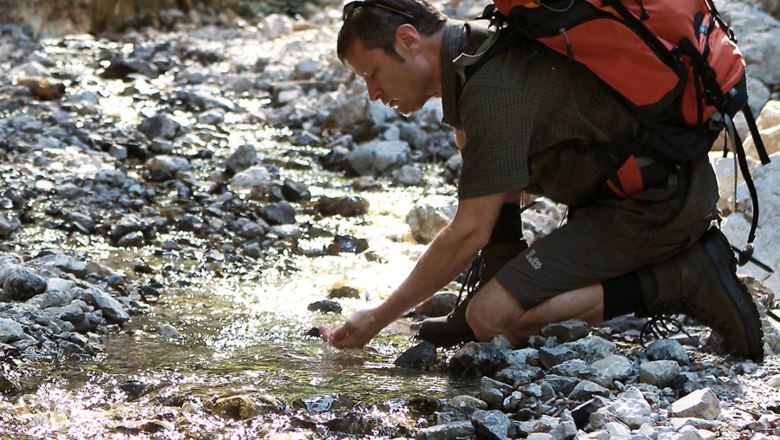 Wanderrast in der Falkenschlucht, &copy; Mostviertel Tourismus/ weinfranz
