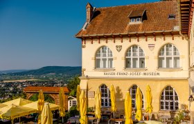 Kaiser-Franz-Josef-Museum, Cafe Blickweit, © Wolfgang Spekner, GG Tourismus der Stadtgemeinde Baden