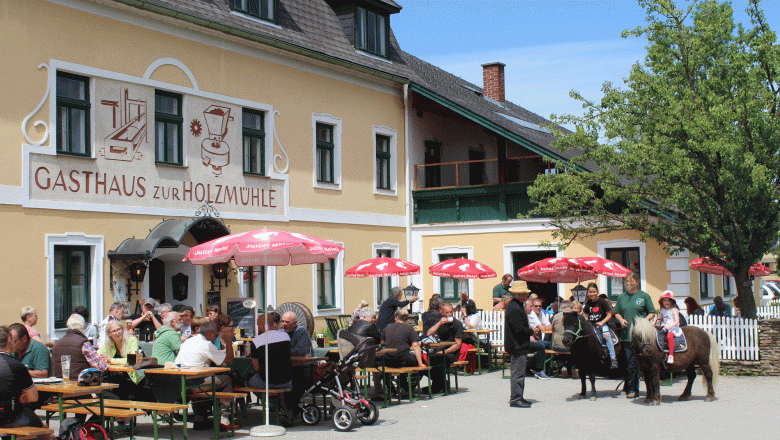 Gasthaus & Ponyhof Holzm&uuml;hle, &copy; Birgit Taxb&ouml;ck