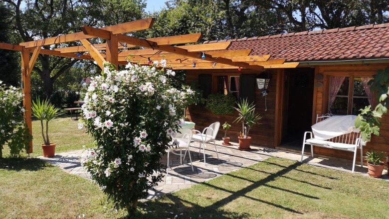 Entspannung im Garten der Familie Ebner, &copy; Mostviertel Tourismus