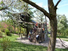 Spa&szlig; am Spielplatz f&uuml;r die Kleinen, &copy; Gemeinde Behamberg