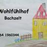 Logo Wohlf&uuml;hlhof Bachzelt, &copy; Martina Bachzelt