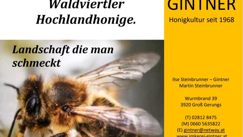 Gintner Honigkultur, &copy; Gintner Honigkultur