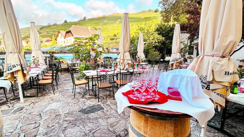 Gastgarten Stierschneiders Weinhotel Wachau, © Familie Stierschneider