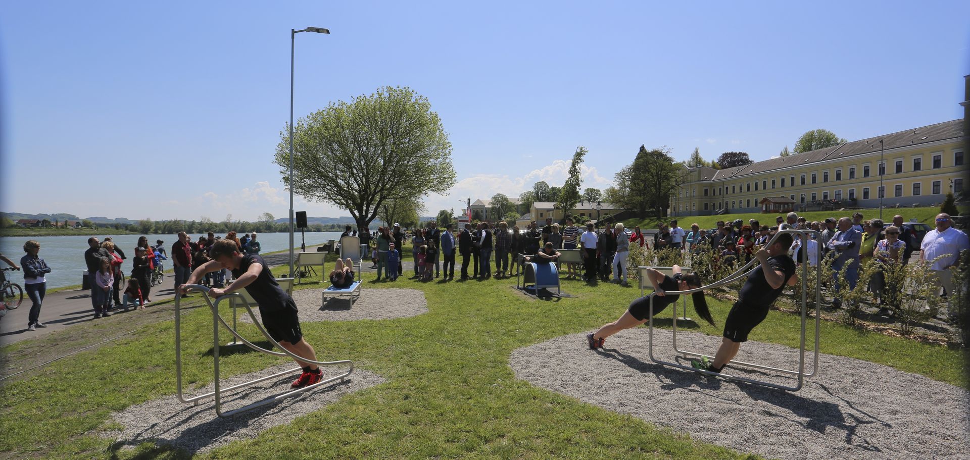Eröffnungsfeier Bewegungspark Ybbs