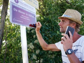 H&ouml;rstation Die R&ouml;mer in H&ouml;flein, VIA.CARNUNTUM., &copy; Donau Nieder&ouml;sterreich, Steve Haider