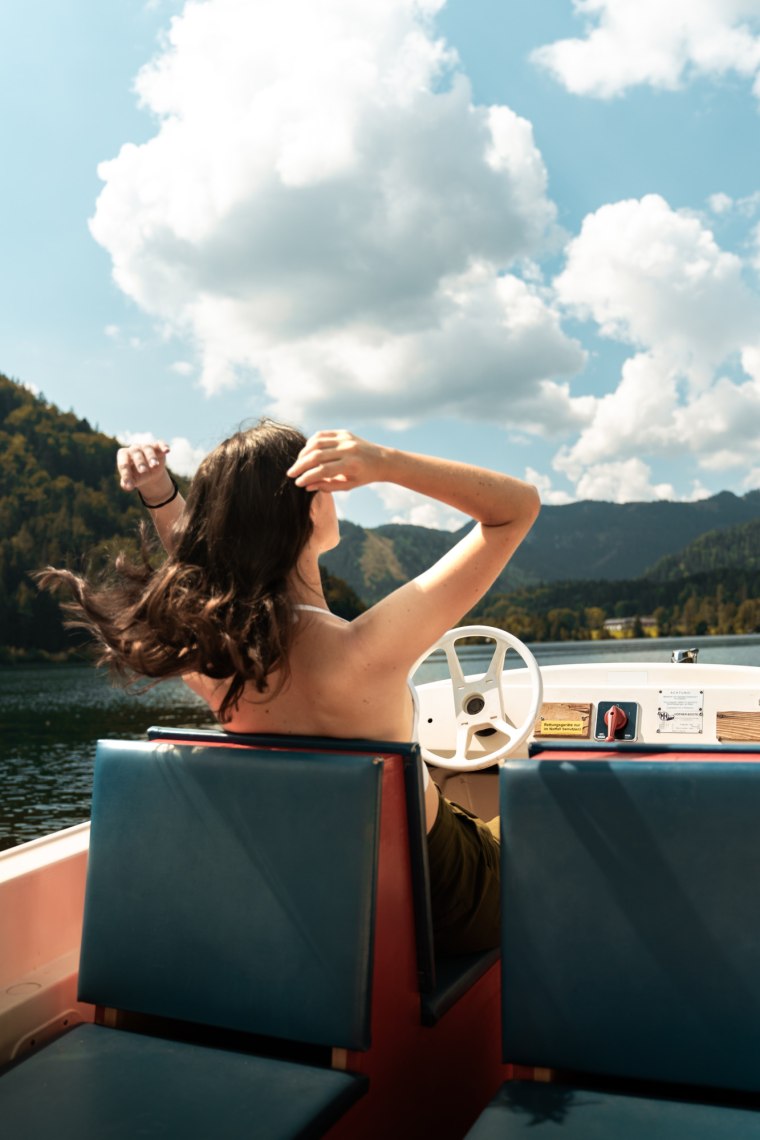 Bootsfahrt am Erlaufsee., © Niederösterreich Werbung/ Lukas Matocha