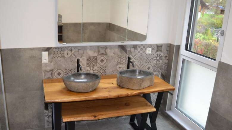 großes Bad OG, © Martin Bachner_Happy Nest