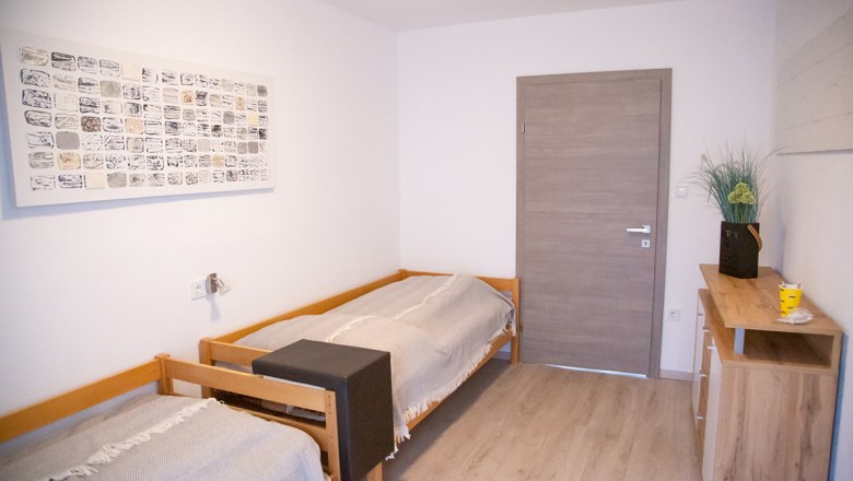 Schlafzimmer Einzelbetten, &copy; Fotograf Anderl