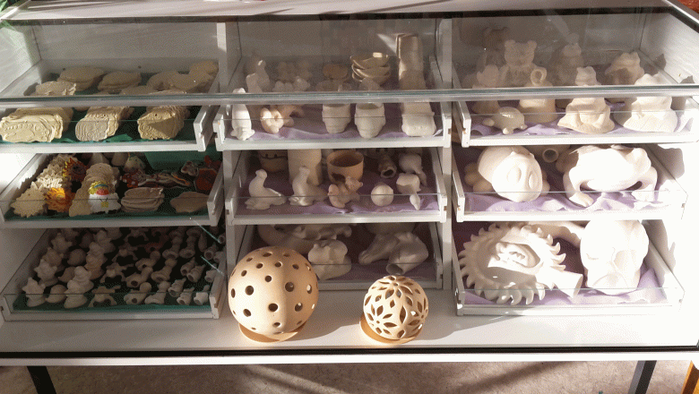 Keramik bemalen, &copy; HUKI