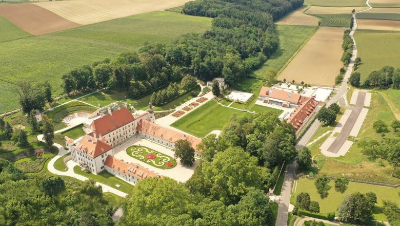 Schloss Thalheim von oben, © Schloss Thalheim Schloss Thalheim von oben, © Schloss Thalheim