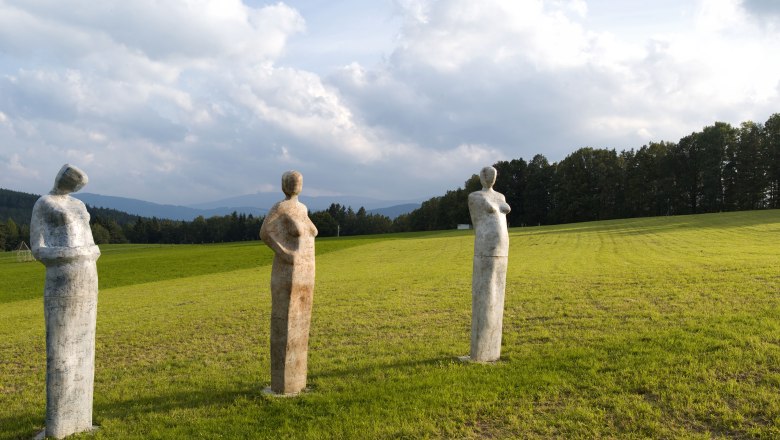 Kunst in der Landschaft im Gut Gasteil, © K.M. Westermann