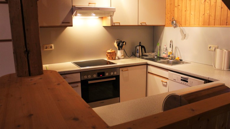 K&uuml;chenecke, Ferienwohnung J&auml;gerstube, &copy; Marianne Schmid