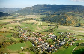 Luftaufnahme der Marktgemeinde Raxendorf, © Marktgemeinde Raxendorf