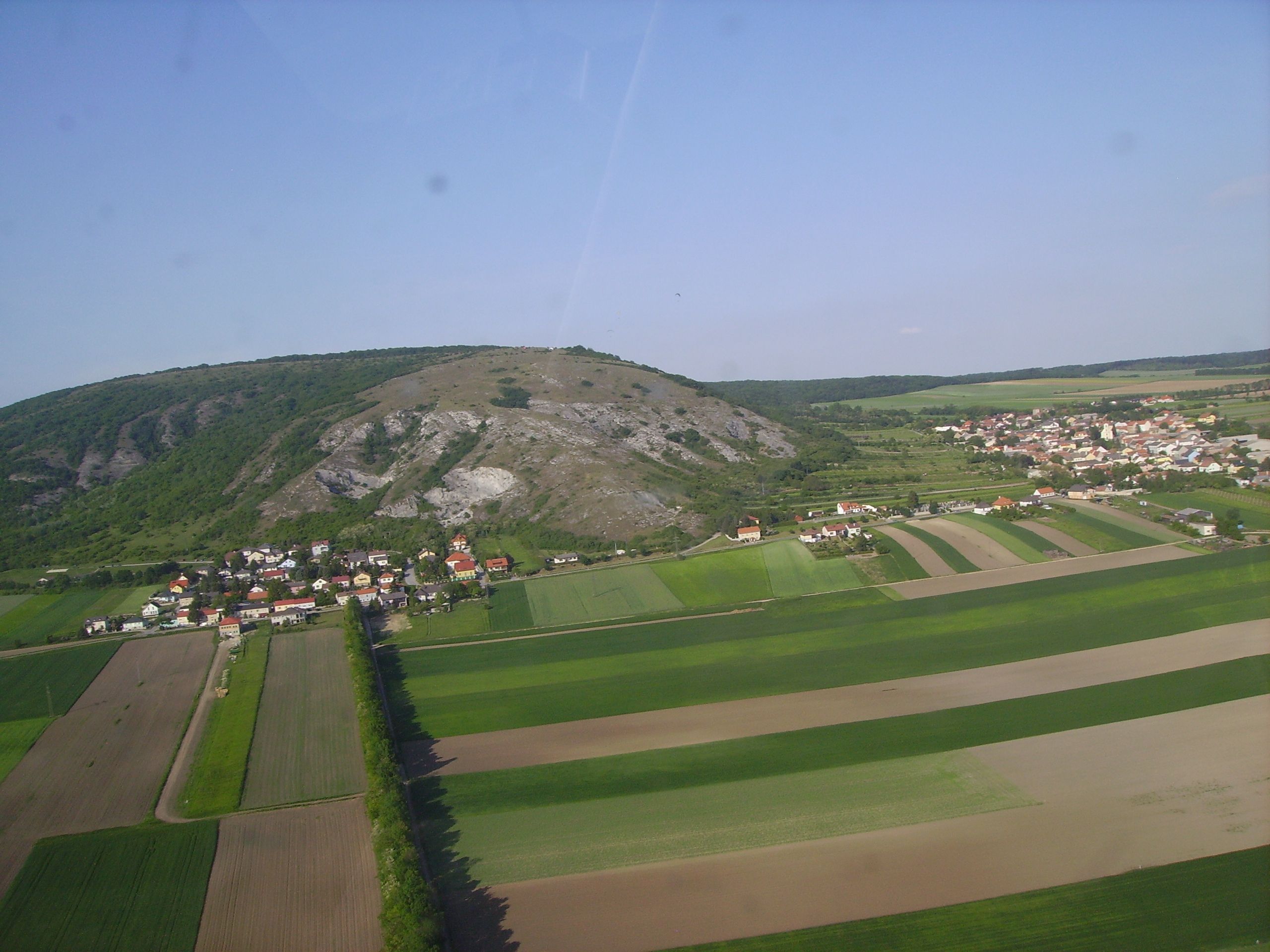Luftbildaufnahme Hundsheim 