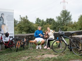 Kanalp&auml;chter-Sitzbank, &copy; Silke Ebster