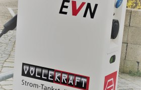 E-Ladestation in der Melker Innenstadt Parkplatz, &copy; Donau N&Ouml; Tourismus GmbH