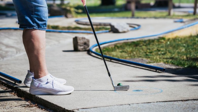 Minigolfplatz Bahn 12