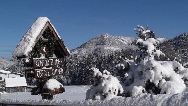 Garten Winter, &copy; Haus Oberfeichtner