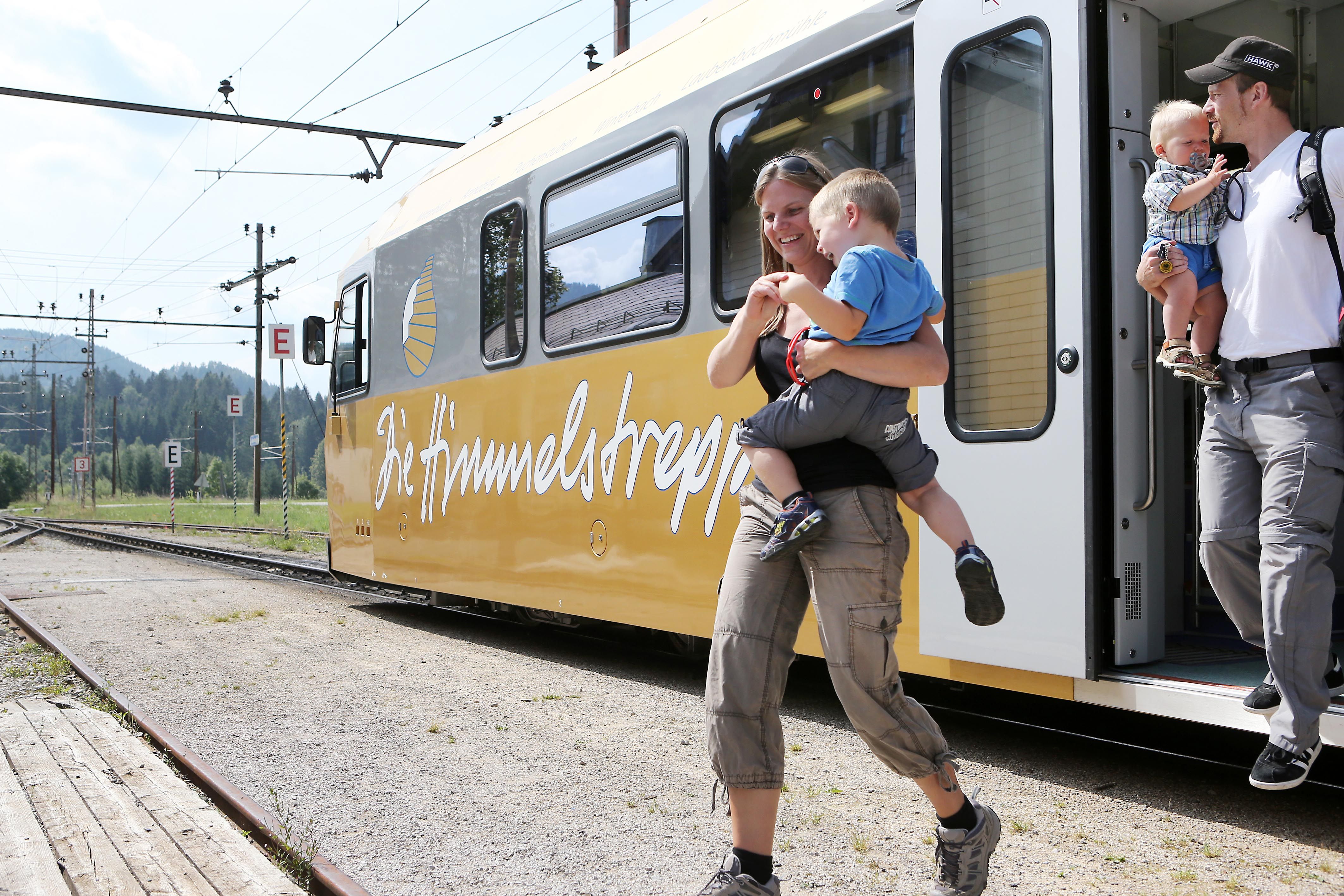 Mit der Mariazellerbahn in die Berge