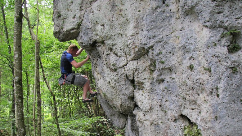 Kletterfelsen in Opponitz, &copy; Ybbstal Climbing