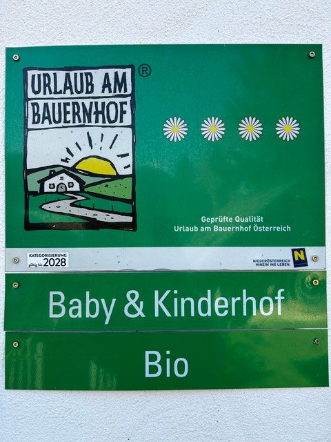 Zertifikat Baby & Kinderhof