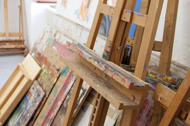 Staffeleien, &copy; akademie.Geras