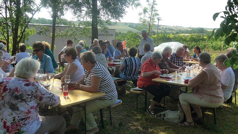 Jause am Pleyel Bergerl, &copy; IPG