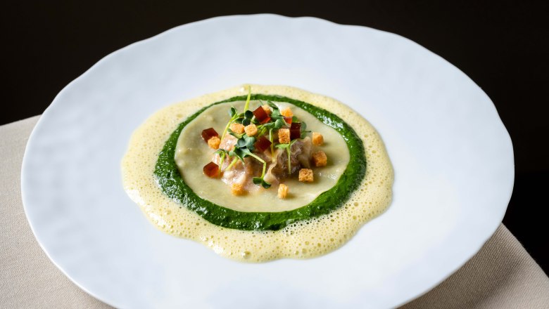 Speisenbeispiel im Landhaus Bacher, © Guenter Standl