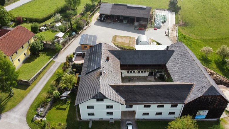 Haus von oben, © Fam. Meyerhofer