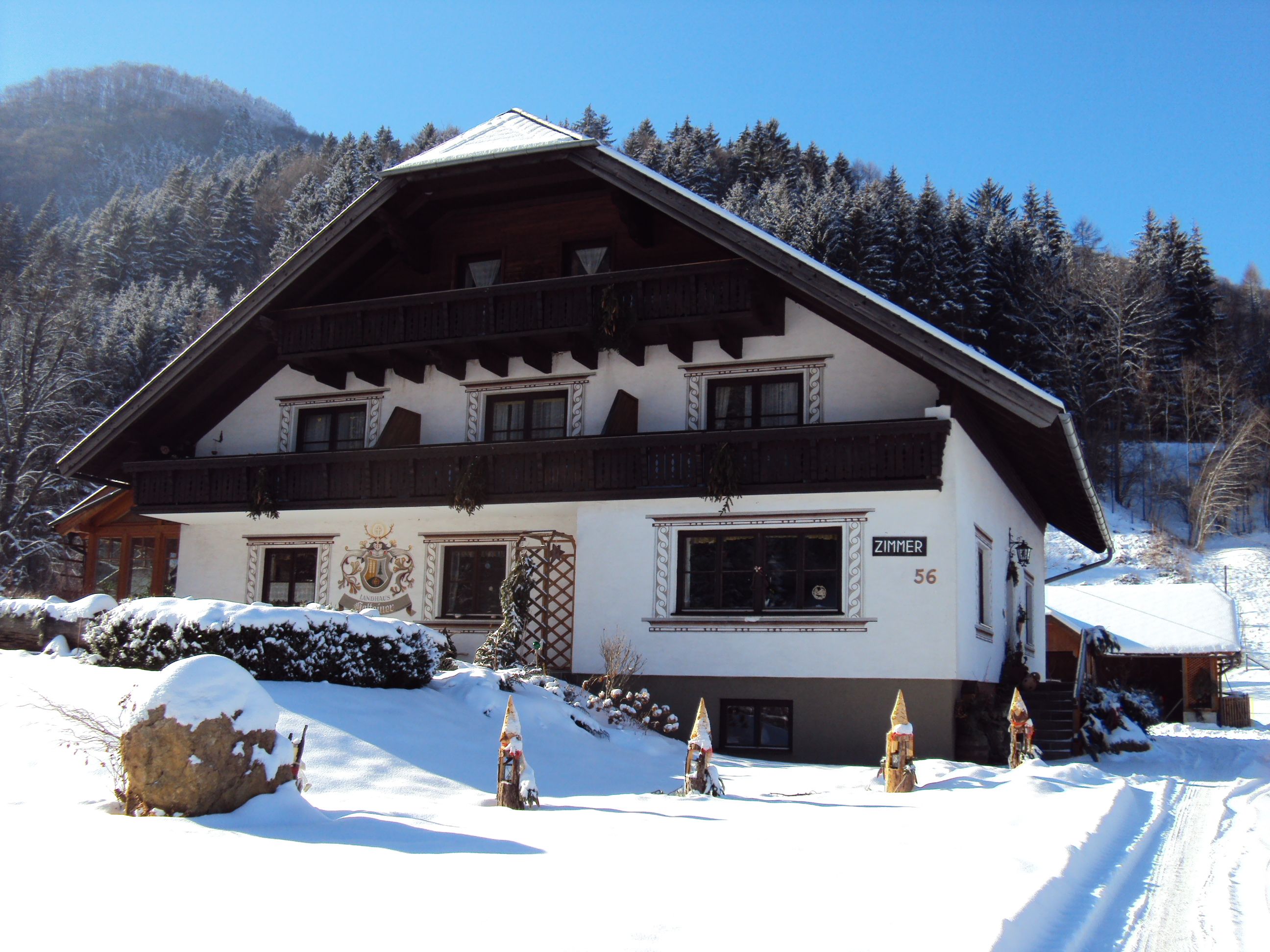 Landhaus Gasteiner im Winter