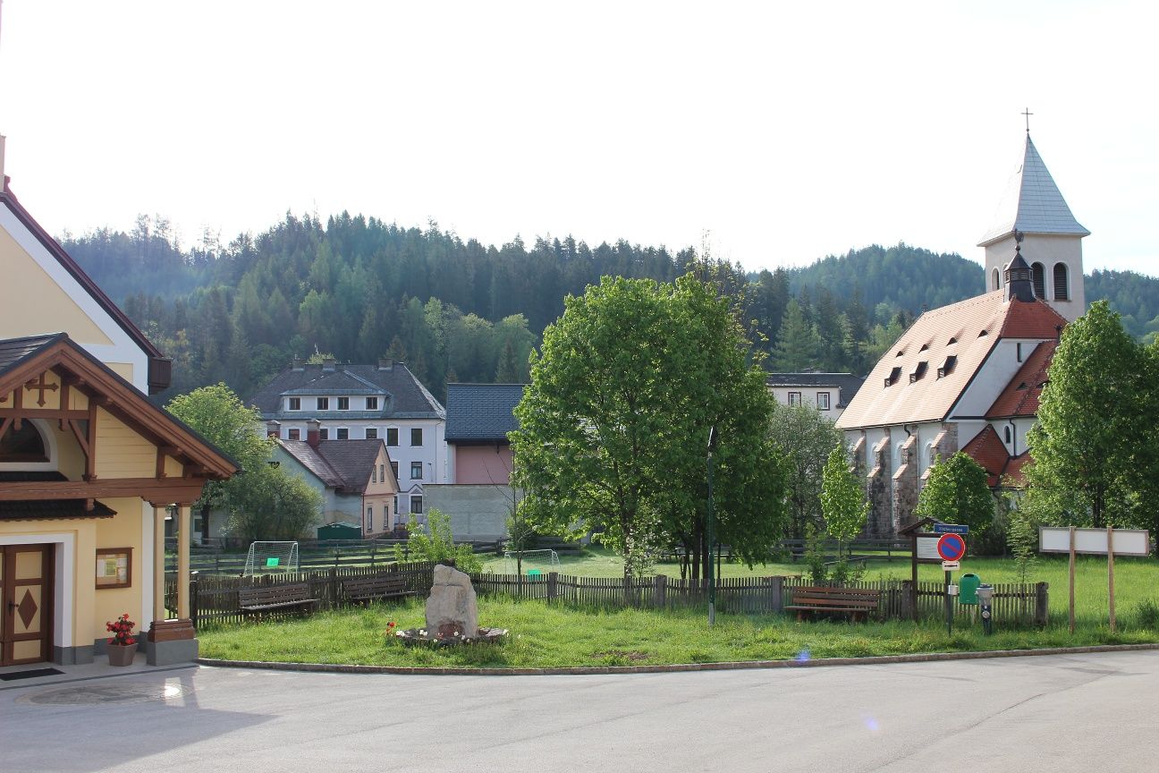 Mitterbach Dorfplatz