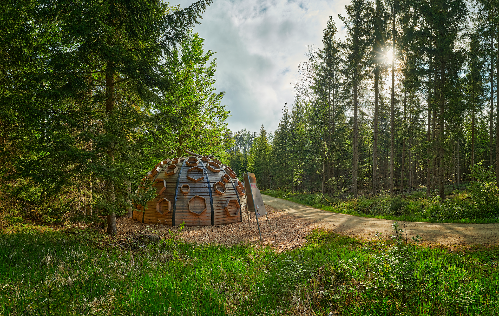 Nebelstein Erlebnis-Wanderweg, Station 6 Moorkugel