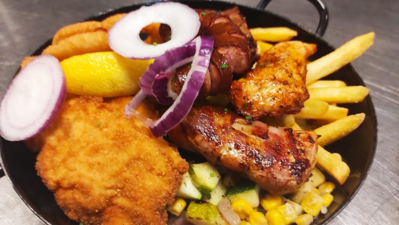 Schmankerlpfanne, &copy; Parlamentwirt