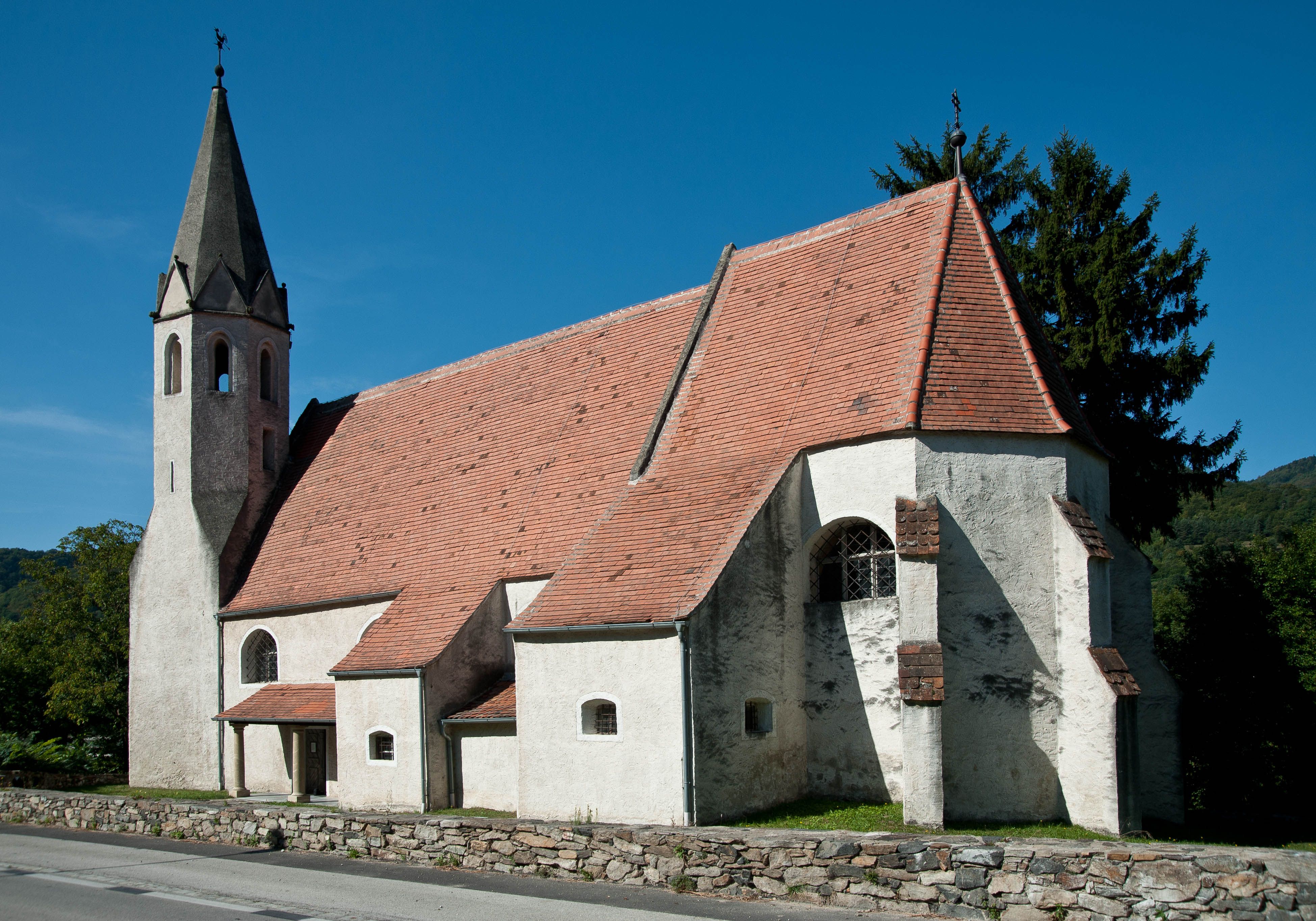 Filialkirche St, Johann im Mauerthale Aussenansicht