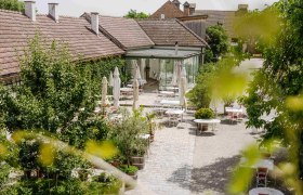 Innenhof Gut Oberstockstall