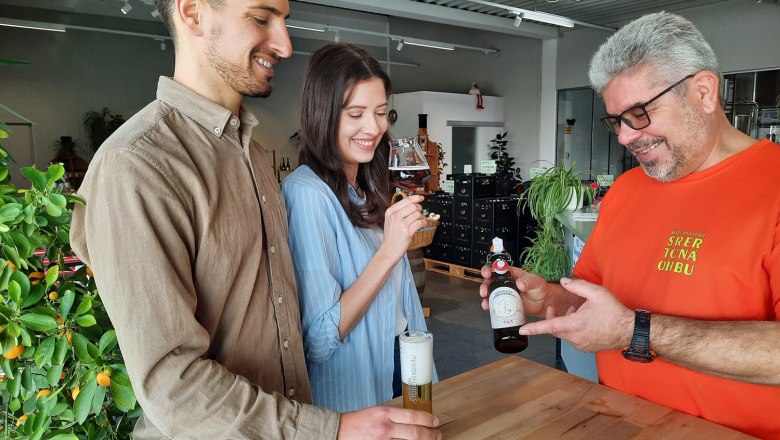 Marchfelder Storchenbr&auml;u Verkostung, &copy; Donau Nieder&ouml;sterreich / Wagner